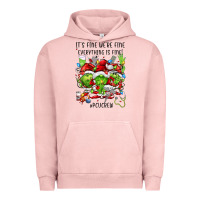 Pigment Salmon a progressive care unit nurse or pcu nurse Urban Hoodie - FaDigitalArtStudio