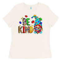Be Kind Autism Gnome Ladies Tee | Teevron