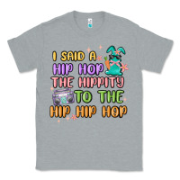 Heather Grey i said a hip hop Classic Tee - MaliasSmallBusiness