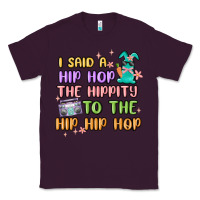 Plum i said a hip hop Classic Tee - MaliasSmallBusiness