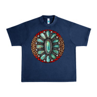 Navy turquoise gemstone christmas ornament Urban Heavy Tee - Jasminsmagicworld