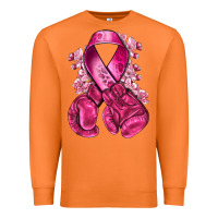 Carrot breast cancer with boxing gloves Premium Sweatshirt - NancyCooperArtShop