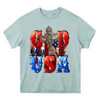 Arona God bless the USA  4th of july Heavy Core Tee - CowGirlArtShop