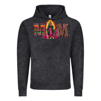 Vintage Black mom our lady of guadalupe Vintage Hoodie - Artiststas