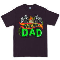 Plum racing dad with racing  equipment Premium Tee - AdoDesignShop