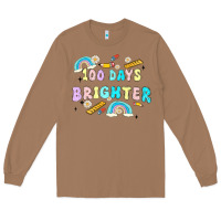 Toasted Coconut 100 days brighter Long Sleeve Tee - MaliasSmallBusiness