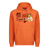 Carrot the hell i wont with sassy pinup cowgirl Premium Hoodie - texasbilliewilder
