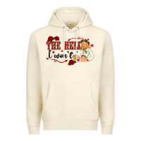 Sandshell the hell i wont with sassy pinup cowgirl Premium Hoodie - texasbilliewilder