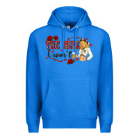 True Royal the hell i wont with sassy pinup cowgirl Premium Hoodie - texasbilliewilder