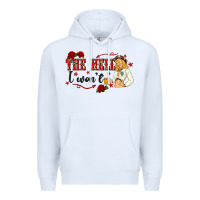 White the hell i wont with sassy pinup cowgirl Premium Hoodie - texasbilliewilder