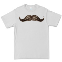 Dove Grey brown moustache fa element Premium Tee - FaDigitalArtStudio