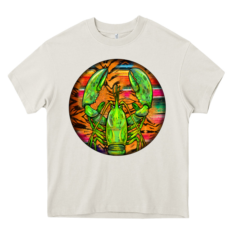Lobster Round Heavy Core Tee by BarkalooDesign | Teevron