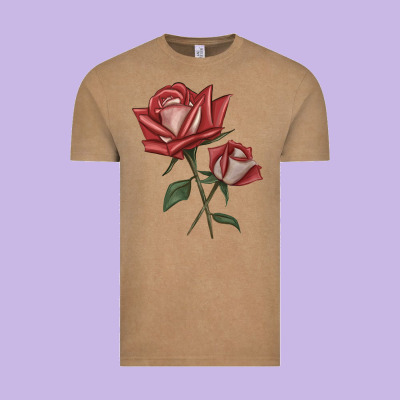 Love Rose Grandiflora Rose Vintage Tee Designed By Lillyallendesigns