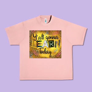 Western Y'all Gonna Learn Today Urban Heavy Tee Designed By Lillyallendesigns