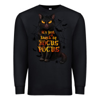 Black It's Just a Bunch of Hocus Pocus Premium Sweatshirt - texasbilliewilder