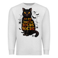 Oatmeal Heather It's Just a Bunch of Hocus Pocus Premium Sweatshirt - texasbilliewilder