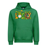 Emerald St. Patrick's Lucky gnome Urban Hoodie - OliviaCreatesArt