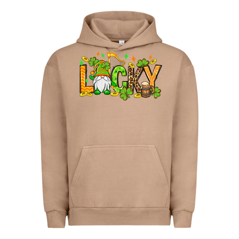 St. Patrick's Lucky Gnome Urban Hoodie by OliviaCreatesArt | Teevron