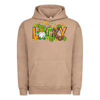 Pigment Burro St. Patrick's Lucky gnome Urban Hoodie - OliviaCreatesArt
