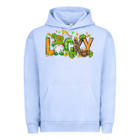 Pigment Grape Ice St. Patrick's Lucky gnome Urban Hoodie - OliviaCreatesArt