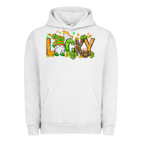 Pigment Lunar Rock St. Patrick's Lucky gnome Urban Hoodie - OliviaCreatesArt