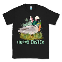 Black hoppy easter duck hunting Classic Tee - MaliasSmallBusiness