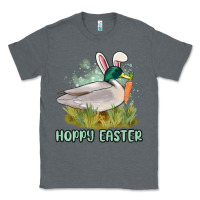 Charcoal Heather hoppy easter duck hunting Classic Tee - MaliasSmallBusiness