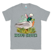Heather Grey hoppy easter duck hunting Classic Tee - MaliasSmallBusiness