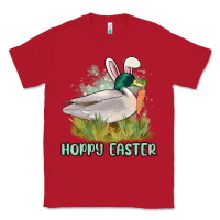 Red hoppy easter duck hunting Classic Tee - MaliasSmallBusiness