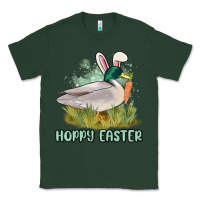 Sports Green hoppy easter duck hunting Classic Tee - MaliasSmallBusiness