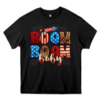 Black Boom boom baby Heavy Core Tee - Neo Western