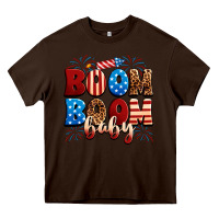 Chocolate Brown Boom boom baby Heavy Core Tee - Neo Western