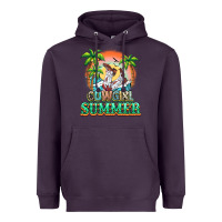 Plum Cowgirl summer Heavyweight Hoodie - NancyCooperArtShop