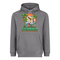 Storm Cowgirl summer Heavyweight Hoodie - NancyCooperArtShop