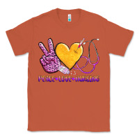 Copper peace love nursing Classic Tee - AdoDesignShop