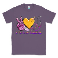 Lavender peace love nursing Classic Tee - AdoDesignShop