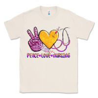 Natural peace love nursing Classic Tee - AdoDesignShop