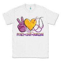 White peace love nursing Classic Tee - AdoDesignShop