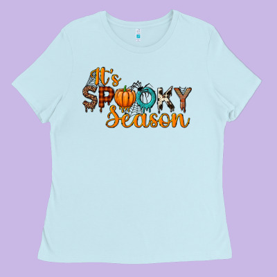 It's Spooky Seanson Ladies Tee Designed By Jahusdesignshop