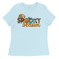 Baby Blue it's spooky seanson Ladies Tee - JahusDesignShop