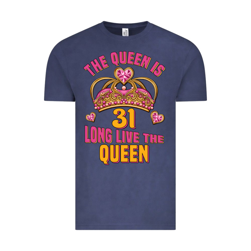 The Queen Is 31 Long Live The Queen Kopya Vintage Tee by Jasminsmagicworld | Teevron
