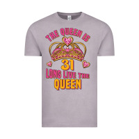 Vintage Zinc the queen is 31 long live the queen kopya Vintage Tee - Jasminsmagicworld