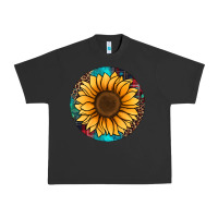 Pigment Black sunflower christmas ornament Urban Heavy Tee - Jasminsmagicworld