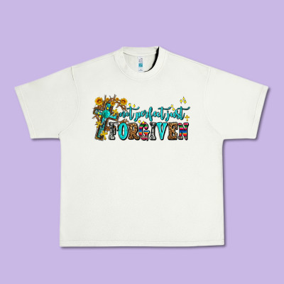 Not Perfect Just Forgıven Urban Heavy Tee Designed By Adodesignshop
