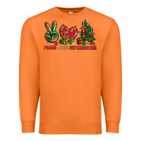 Carrot Peace love Nutcrackers Premium Sweatshirt - NancyCooperArtShop