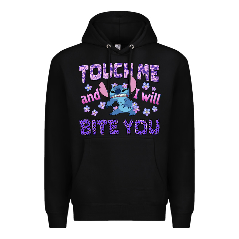 Touch Me And I Will Bite You Premium Hoodie by texasbilliewilder | Teevron