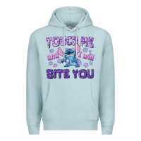 Blue Mist touch me and i will bite you Premium Hoodie - texasbilliewilder