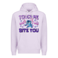 Lilac touch me and i will bite you Premium Hoodie - texasbilliewilder