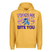 Mustard touch me and i will bite you Premium Hoodie - texasbilliewilder