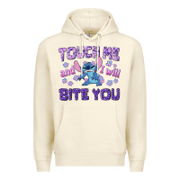 Sandshell touch me and i will bite you Premium Hoodie - texasbilliewilder
